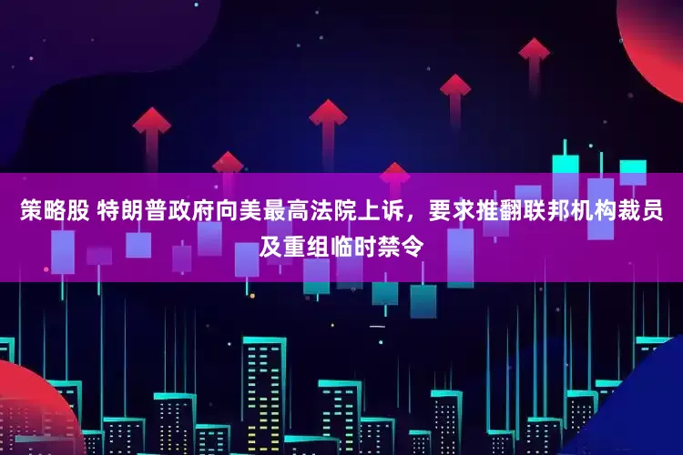 策略股 特朗普政府向美最高法院上诉，要求推翻联邦机构裁员及重组临时禁令