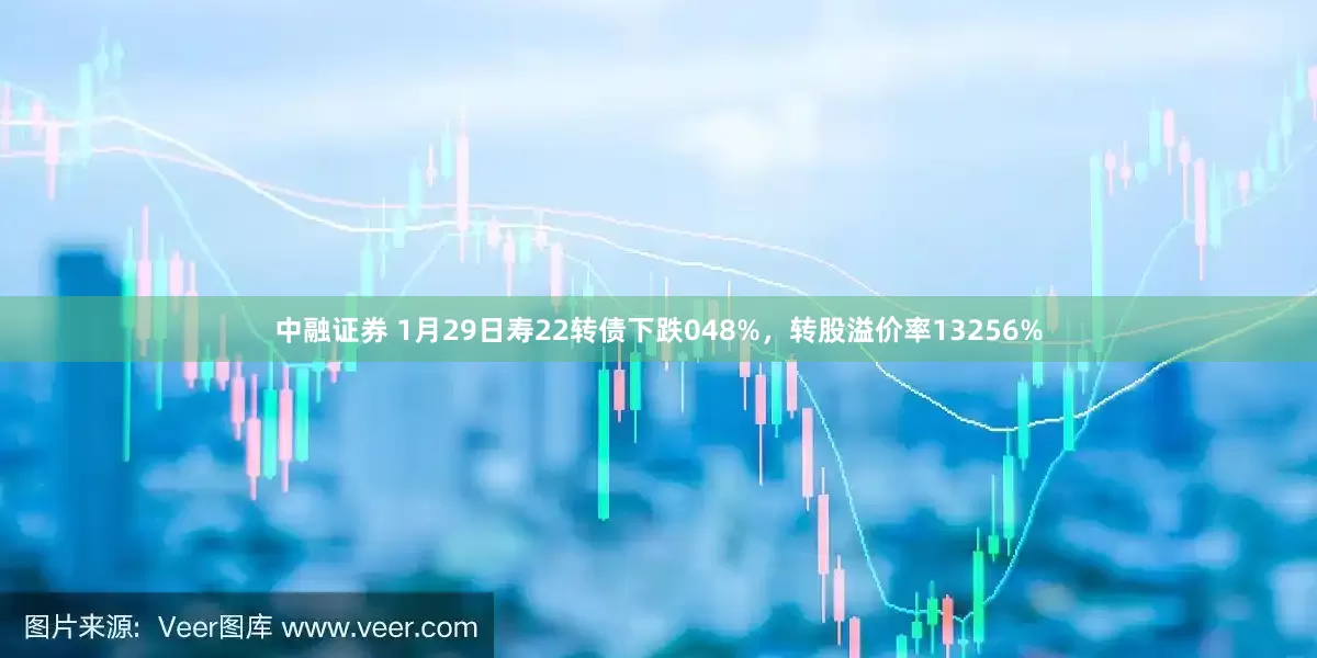 中融证券 1月29日寿22转债下跌048%，转股溢价率13256%